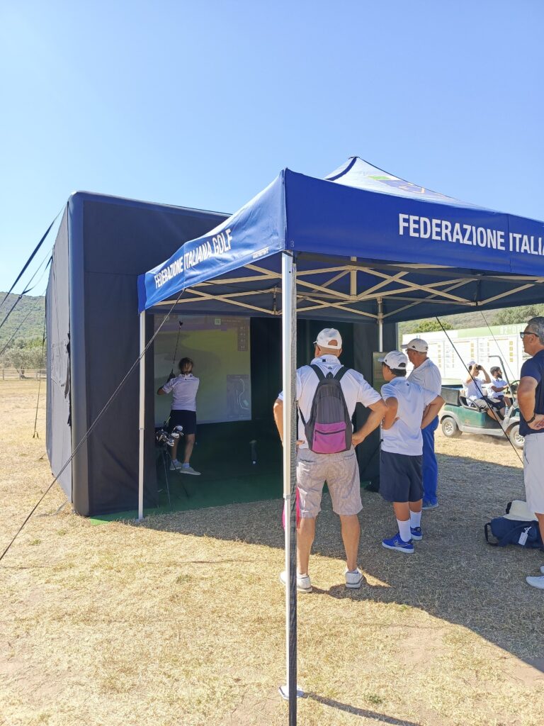 UNLIGOLF bringing an outdoor mobile golf simulator for the Italian Open golf tournament